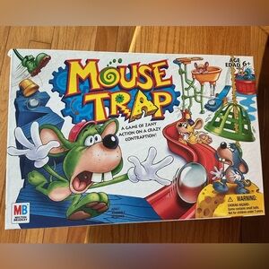 Hasbro Mouse Trap Game - Green and Red